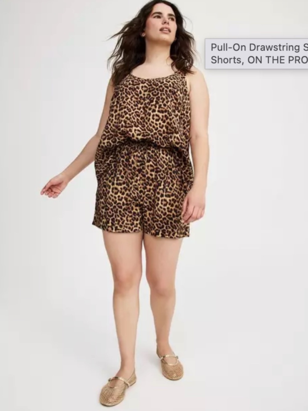 Torrid - Leopard Scoop Neck Tank